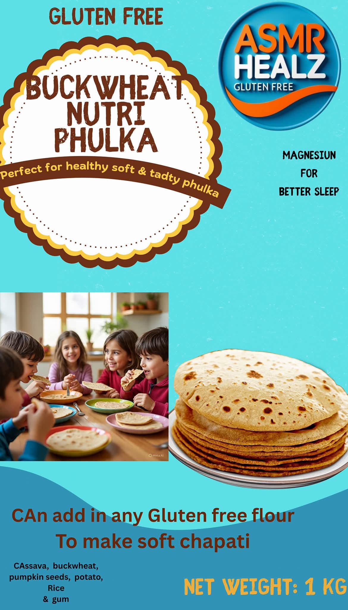 BUCKWHEAT NUTRI PHULKA